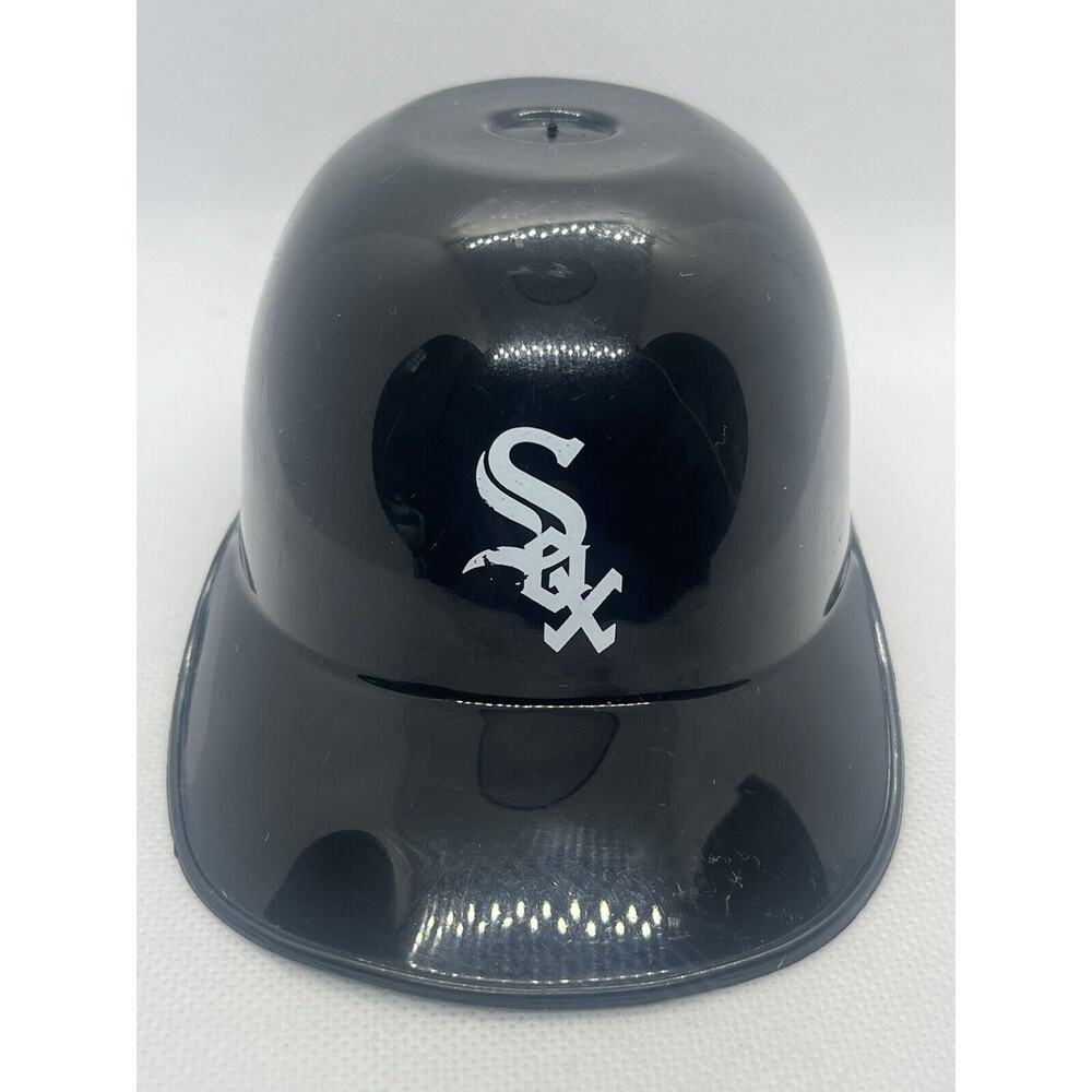Vintage LAICH MLB Baseball Mini Ice Cream Helmet Chicago White Sox Black